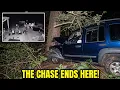 Ring Cam Catches INSANE Jeep Chase We Catch 500 Foot Deep Woods Extraction