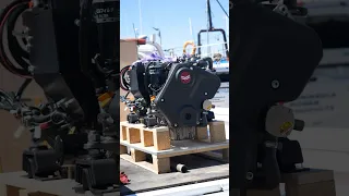 So happy with our new motor!! Check out the install!! ⚒️ #sailboat #yachtlife #sailing #engine