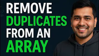 Remove Duplicates from an Array in Java Without Collections