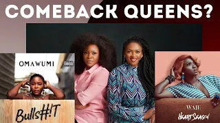 waje and omawumi ready for a comeback with new projects heart season ep u0026 bullsh t