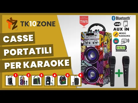 Download MP3 Le 6 migliori casse portatili per karaoke del 2021