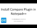 How to Install File Compare Plugin in Notepad 64 32 Bit and Version 7 7 7 7 1 7 8 5 Portable