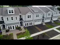 Riverbank Crossing Aerial View New Townhomes in Geneva IL