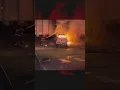 Truck erupts in flames on Southern Ave