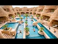 Lagu 300 Days Building a Luxury Grand Cave-Pool With Hidden Underground Slides Using Primitive Tools