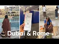 24 HOURS in ROME DUBAI The Ultimate Long Layover Travel Vlog Was It Worth It
