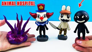 Making Anomaly Animal Hospital Roblox with Clay