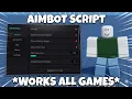 UNIVERSAL Aimbot Script NO KEY WORKS ALL GAMES PASTEBIN MORE MOBILE PC
