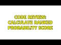Code Review Calculate Ranked Probability Score