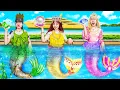 Download Lagu ¡Pobre Vs Rica Vs Mega Rica Sirena! ¿Quién Ganará El Concurso De Disfraces De Sirena?