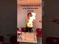 Yakmayan alev #deneyim #deneyzamanı #deneyler #deneyap (Evde denemeyin‼️)