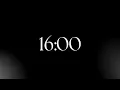 16 Minute Silent Timer Minimal Focus