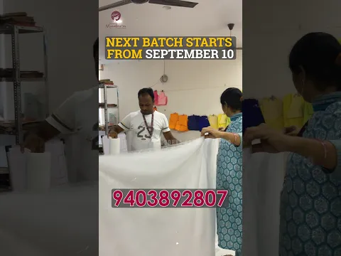 Course లో Join అయిన వాళ్ళకి Free గా Welcome kit| 45 days beginner Tailoring course #shorts #sewing