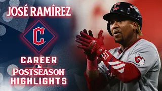 José Ramírez Career Postseason Highlights (Coming up clutch for a DECADE 🤯)