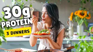 30g of PROTEIN without meat? Here's what I make 💪