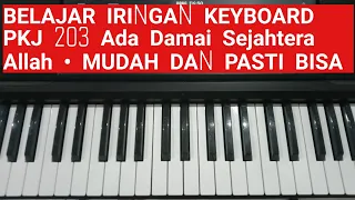 Download Ada Damai Sejahtera Allah PKJ 203 || Iringan Keyboard MP3