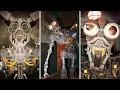 FNAF Security Breach - All Endoskeletons