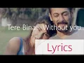 Tere Bina #Salman Khan, Jacqueline Fernandez full song Lyrics| Salman Khan New song Lyrics