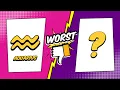 Aquarius Worst Match - The least compatible sign with Aquarius