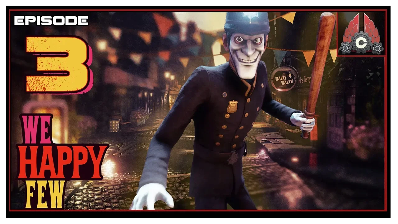 Let's Play We Happy Few: Roger & James In They Came From Below DLC With CohhCarnage - Episode 3