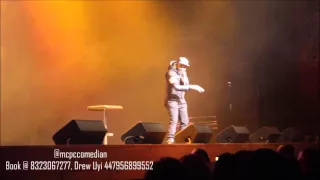 mcpc comedian at i go die show o2 indigo london