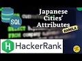 Japanese Cities Attributes SQL Server HackerRank SQL Problem Solving Bangla