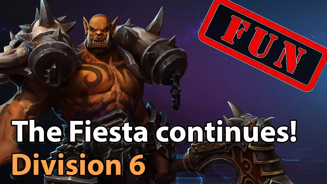 ► The Division 6 Fiesta continues! - Heroes of the Storm Amateur Play