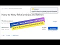 using databases with python week 4 assignment Python for Everybody Specialization