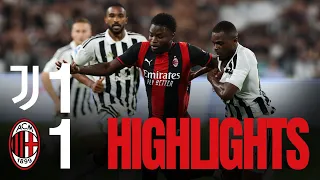 Highlights Serie A | Cisse sblocca il match, Gatti risponde nel recupero | Juventus-Milan 1-1