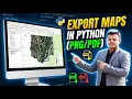 Mapping with Python How to Export a Map as PNG or PDF Step-by-Step Tutorial