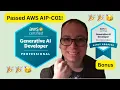 I passed AWS Generative AI Developer Professional AWS AIP-C01 Here s how to pass it
