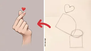 How to draw hands #drawing #muktaeasydrawing 