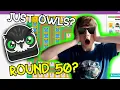 I Made It To ROUND 2000 With JUST OWLS In Blooket
