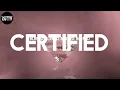 Pooh Shiesty - Certified (feat. Gunna) (Lyrics)