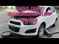 2011 - 2016 Chevy Sonic transmission fluid change drain and refill