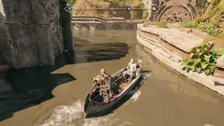 god of war ragnarok get to source of tremors sinkholes walkthrough