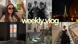 weekly vlog π₯ I'm in paris!! loreal event, rhode cafe, my apartment