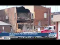 Buildings declared uninhabitable after partial collapse residents react to collapse