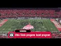 Ohio State Marching Band pregame show Lee Corso tribute Script Ohio ahead of Texas game