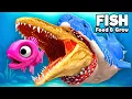 Eat FISH to GROW into a MEGALODON