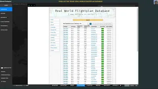 TOOLS OF THE TRADE REAL WORLD FLIGHTPLAN DATABASE ENGLISH