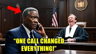 Judge Humiliates Black Elderly Man in Court—Until He Makes a Call to His Daughter
