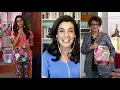 Dooney Bourke Coated Cotton Hydrangea Drawstring Bag on QVC