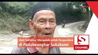 Ukat Sukatma, Mengabdi untuk Pengendara di Padabeunghar Sukabumi