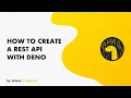 How to Build a REST API with Deno - Oak and Postgres module