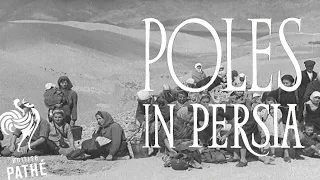 WW2 Polish Refugees Reach Iran (1943) | Archive Highlights