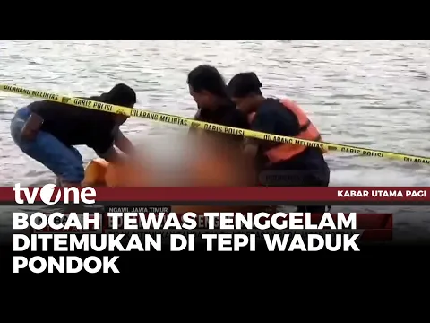 Tragis! Bocah di Ngawi Ditemukan Tewas Tenggelam di Tepi Waduk Pondok