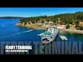Exploring Orcas Island Ferry Terminal Hidden Marinas San Juan Islands DJI Mini 4