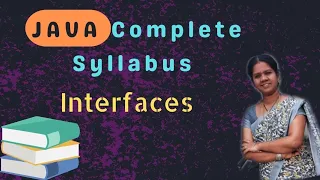 Interfaces in java 35 java course in telugu