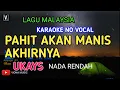 Download Lagu UKAYS - PAHIT AKAN MANIS AKHIRNYA ( KARAOKE )